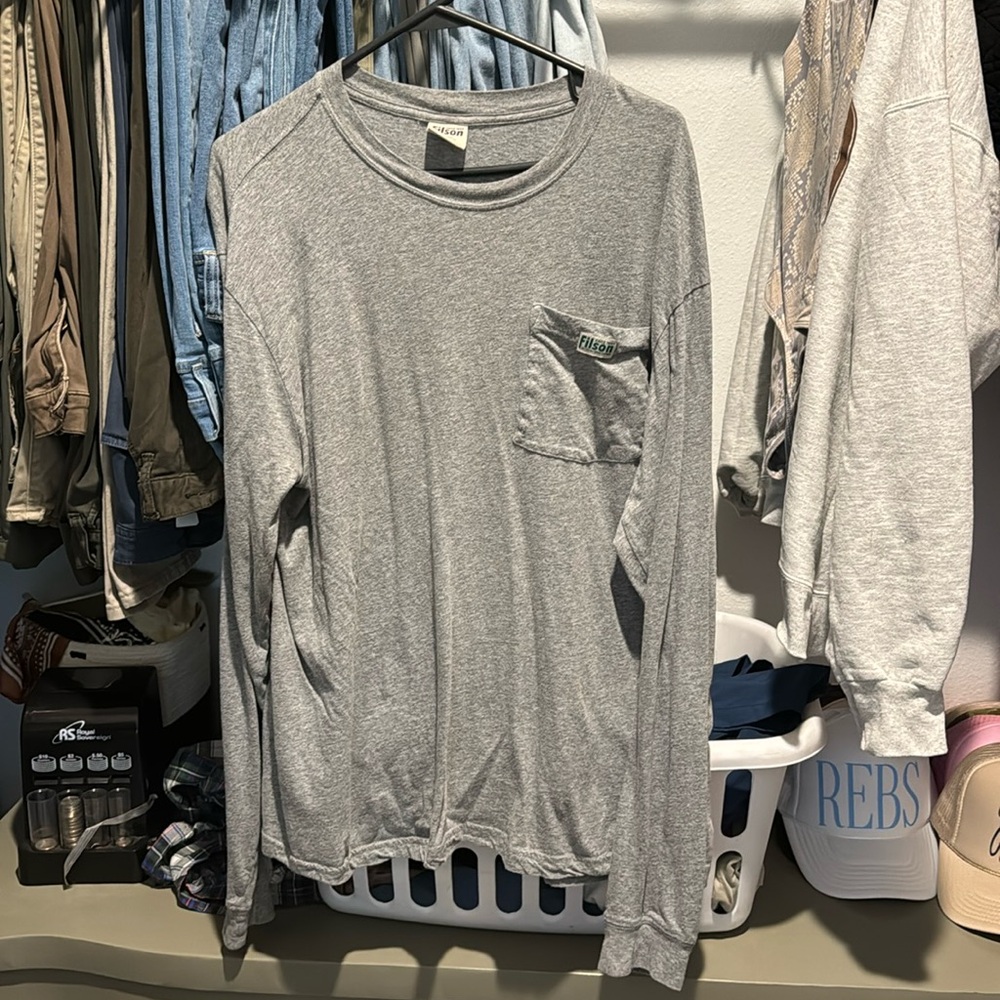 Filson long sleeve pocket tee